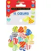 Jouet 15 Galets Forme Coeur Billes Plates Jeu