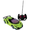 Voiture De Course Chromee Radiocommandee 1:18