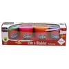 CREA & CIE 4 Pots De Pate A Modeler - Couleurs Vives