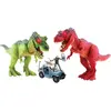 TEAM City Combat De Dinosaures T Rex Articulés Avec Effets Sonores Et Lumineux