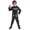 Deguisement Agent Du Swat Taille 8-10 Ans Pour Enfant