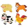 Animaux En Bois A Lacer
