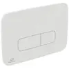 Ideal Standard - Oleas - Plaque de déclenchement, blanc mat R0459AW