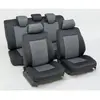 Jeu Complet De Housses Sur Mesure Voiture Bancarel Tissu Avorio Av3