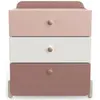 Habitat et Jardin Commode enfant "Jade" - 3 tiroirs - Rose