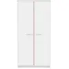 Armoire 2 portes Demeyere Reverso Blanc 88,3x180,9x50 cm 289205