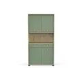 Buffet de cuisine bicolore PISTACHE