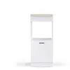 Meuble 1/2 colonne de four 60 cm BIANCO