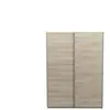 Armoire 2 portes coulissantes FAST 2 L150 coloris bois clair