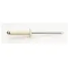 Degometal - 100 Rivets aveugles éclatés Alu/Acier Tête Ronde Standard - Ral9002 4X16 - 133 140 161