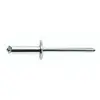 DEGOMETAL - 100 Rivets aveugles éclatés Alu/Acier Tête Large 4.8X25-130 248 251