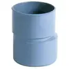 Réduction excentrée PVC mâle/femelle 125/100mm à coller gris Fitt