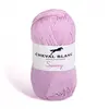 Pelote de coton à tricoter SUNNY UNI - Cheval blanc - PPSC 63 Rose - 6...
