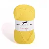 Pelote de coton à tricoter SUNNY UNI - Cheval blanc - PPSC 32 Jaune - ...