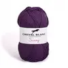 Pelote de coton à tricoter SUNNY UNI - Cheval blanc - PPSC 007 Violet ...