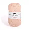 Pelote de coton à tricoter SUNNY UNI - Cheval blanc - PPSC 180 Rose - ...