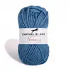 Pelote de coton à tricoter NOMADE MIX - Cheval Blanc 299 Bleu - 299 Bl...