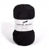 Non communiqué Coton et bambou à tricoter AMBRE - Cheval Blanc(...) - 012 Noir