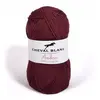 Non communiqué Coton et bambou à tricoter AMBRE - Cheval Blanc(...) - 050 Rouge