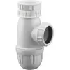 AU FORUM DU BATIMENT Valentin - Siphon évier 40x49 réglable, pvc 40 mm à culot démontable