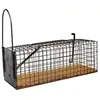 SINTO Nasse à Rats Entrée Unique Avec Socle En Bois