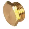 ANQUIER Bouchon laiton à visser mâle - Diamètre : 3/8''