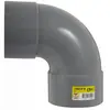 Girpi Coude 87.3° en pvc à coller, femelle / femelle, D100