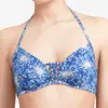 Passionata  - Haut de maillot  armatures plongeant Pool bleu T.85C