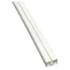 GRE - Perfil superior flexible blanco 1440 mm. para piscinas . Ref. PCF001440BP.