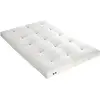 Idliterie Matelas Futon Coton Ecru 160x200