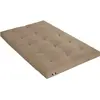 Idliterie Matelas Futon Coton Taupe 160x200