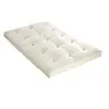 CONFORT DESIGN Futon 140x190cm - 100% COTON - SHIVA de DREAMEA - Ecru