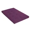 Idliterie Matelas Futon Latex Aubergine 140x190