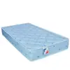 Idliterie Matelas bébé Coton Hypoallergenique En Mousse Ferme Bleu 60x120
