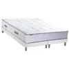 Non communiqué Ensemble matelas Ressorts 7 zones sommier PALACIO 2 2x80x200cm Blanc 160 x 200 cm