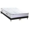 Non communiqué Ensemble matelas Ressorts 7 zones sommier PALACIO 2 2x90x200cm Noir 180 x 200 cm