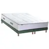 Non communiqué Ensemble matelas Ressorts 7 zones sommier PALACIO 2 2x90x200cm Vert celadon 180 x 200 cm