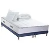 Non communiqué Pack matelas Ressort 7 zones sommier oreiller couette 2x80x200
