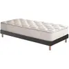 Selenia Ensemble Matelas Ressorts COSMOS + Sommier - Made in France Idliterie