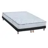 Selenia Ensemble Matelas Ressorts 7 zones COSMA + Sommier - Made in France - Sommier Noir