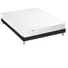 Selenia Ensemble matelas ressorts fermes sommier noir 140x190