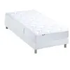 Selenia Ensemble Matelas Ressorts 5 Zones STAR et Sommier Blanc