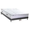 Idliterie Ensemble matelas ressort 7 zones mémoire de forme 2 sommiers 180x200