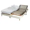 Non communiqué Lit Electrique 100% latex 5 zones + couette + oreillers 2x70x190