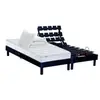 Id Literie Lit electrique 100% latex 5 zones + couette + oreillers 2x90x200