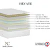 Hécate 2 - Matelas ressorts ensachés + Mémoire de forme Nuit Céleste