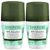 Sanoflore Sanoflore Déodorant Bille 48h Mentha 2x50ml