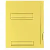 50 Sous-Dossier Oxford HV 2 Rabats A4 Kraft Jaune Pastel