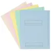 Non communiqué Chemises dossier 2 rabats Fast 24 x 32 cm 5 couleurs pastel assorties- Paquet de 50 - Oxford