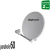 DIGITRONIC PARABOLE SATELLITE 60 + LNB 1 TV